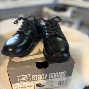 Stacy Adams Kids Black Dress Shoes